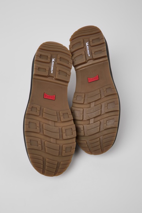 Design Brutus Trek Michelin Brown Nubuck Ankle Boots For Men Camper AU