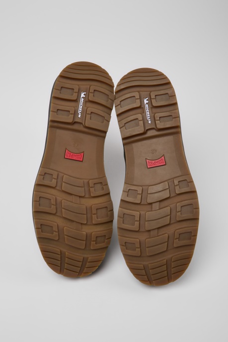 Design Brutus Trek Michelin Dark Green Nubuck Ankle Boots For Men Camper AU