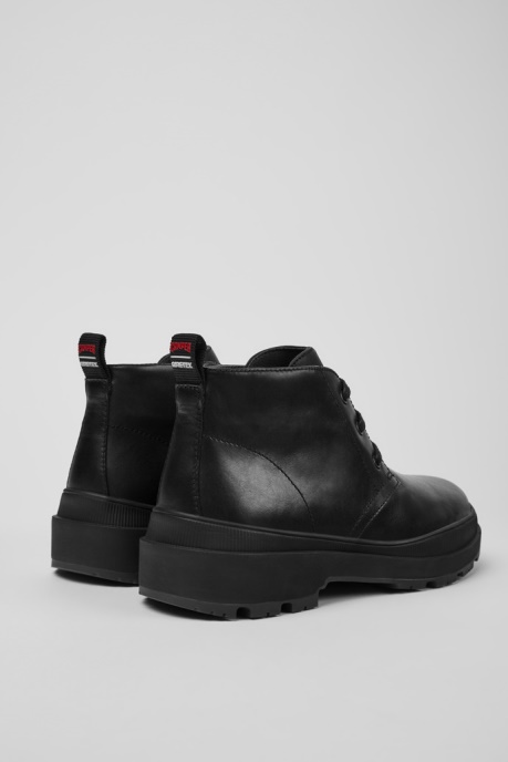 Brutus Trek Gore-Tex Black Leather Ankle Boots For Men Exclusive Camper AU
