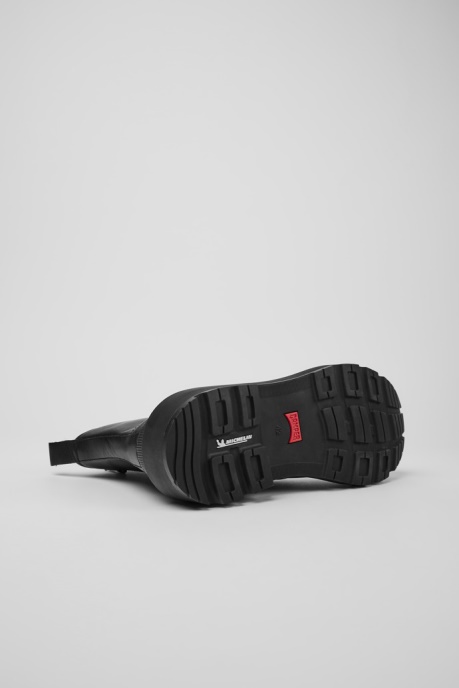 Brutus Trek Michelin Black Leather Ankle Boots For Men Exclusive Camper AU