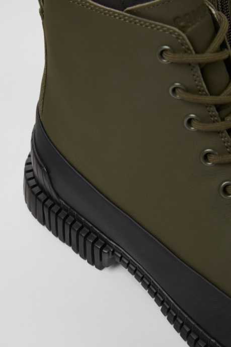 Pix Smart Khaki Lace Up Boot For Men Exclusive Camper AU