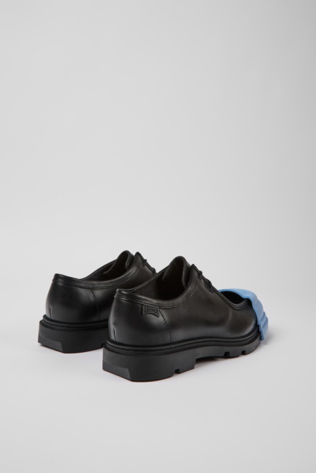 Camper AU Design Junction Black Leather Shoes For Men