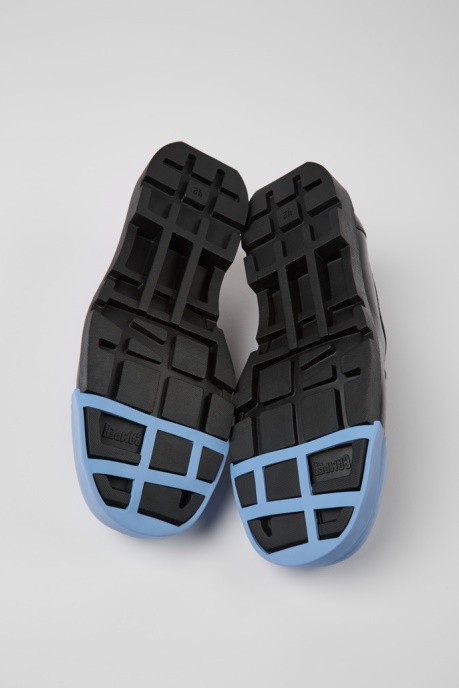 Camper AU Design Junction Black Leather Shoes For Men