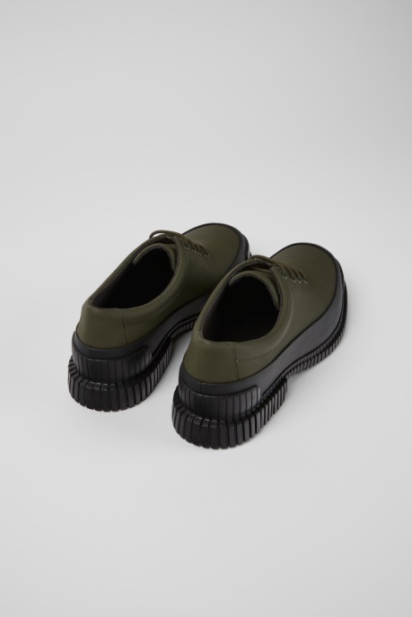 Camper AU Pix Smart Green Lace Up Shoe For Men New Arrivals