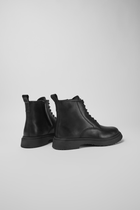 Walden Smart Black Lace Up Mid Boot For Men Exclusive Camper AU