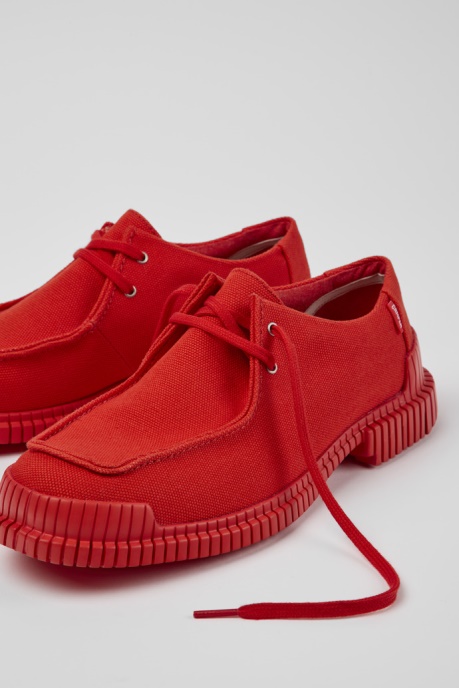 Pix Red Recycled Cotton Shoes For Men Exclusive Camper AU