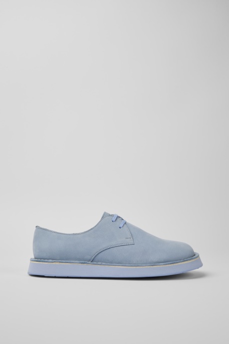 Brothers Polze Blue Leather Shoes For Men Camper AU New Arrivals