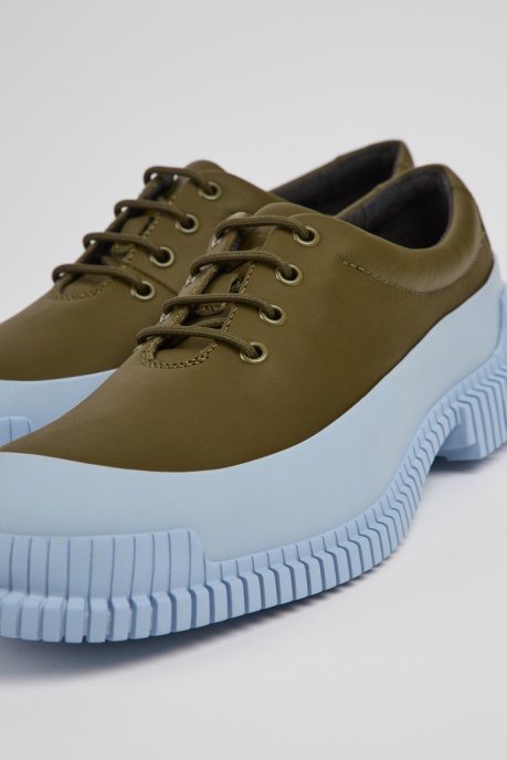 Pix Green And Blue Leather Men's Shoes Exclusive Camper AU