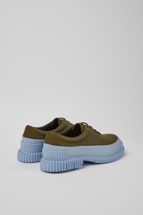 Pix Green And Blue Leather Men's Shoes Exclusive Camper AU