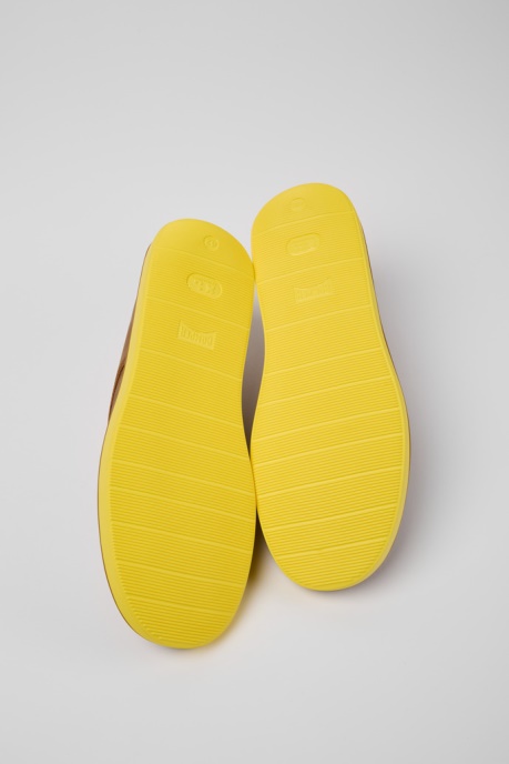 Wagon Brown Leather Men's Shoes Exclusive Camper AU