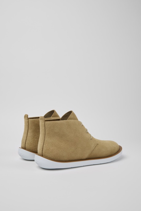 Wagon Beige Nubuck Men's Shoes Camper AU New Arrivals