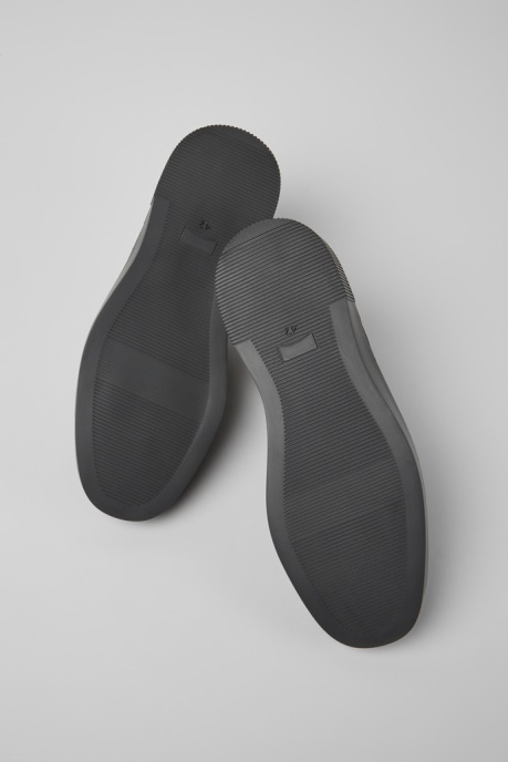 Design Bill Black Leather Lace Up Shoes Camper AU