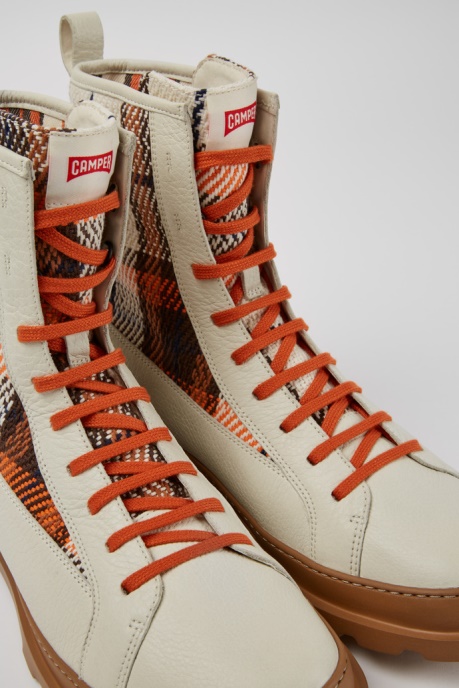 Design Brutus Multicolor Lace-Up Boots For Men Camper AU