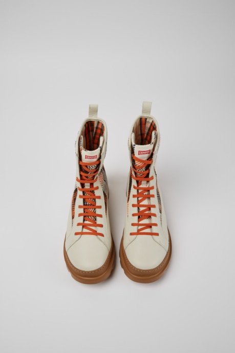 Design Brutus Multicolor Lace-Up Boots For Men Camper AU