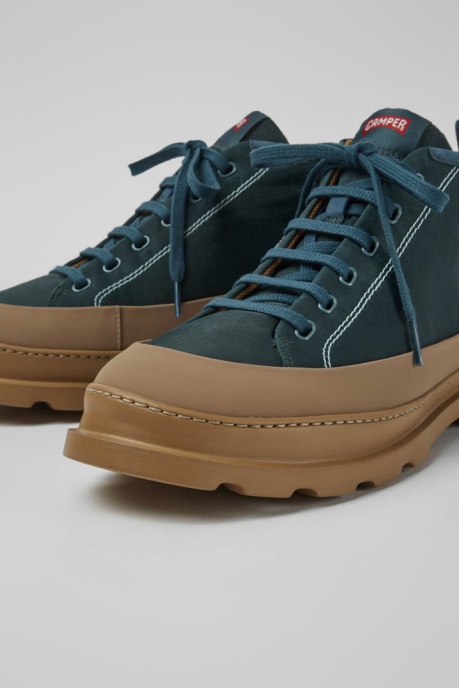 Design Brutus Green Ankle Boots For Men Camper AU