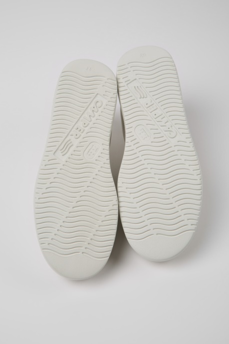 Runner K21 White Non-Dyed Leather Sneakers For Men Camper AU New Arrivals