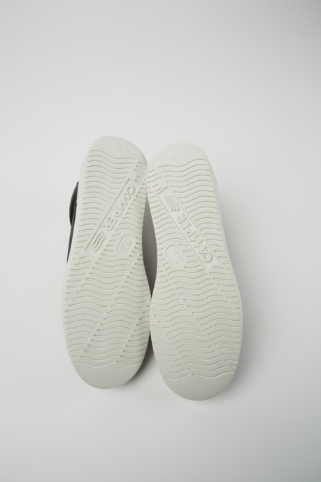 Camper AU Runner K21 Black Leather Sneakers For Men New Arrivals