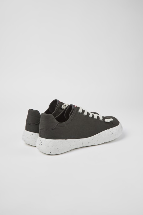 Camper AU Design Peu Stadium Gray Textile Sneakers For Men