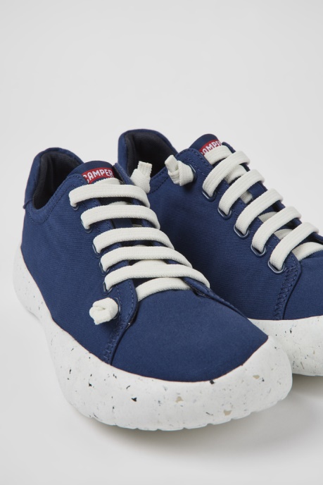 Camper AU Peu Stadium Blue Textile Sneakers For Men New Arrivals