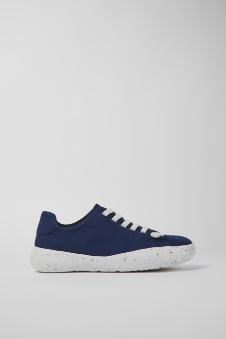 Camper AU Peu Stadium Blue Textile Sneakers For Men New Arrivals