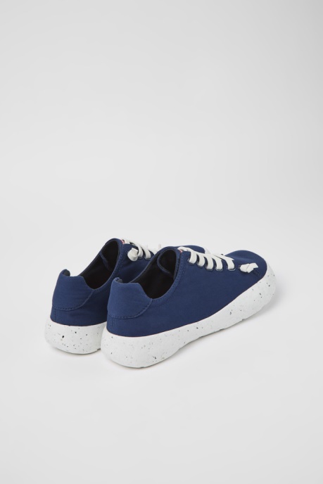 Camper AU Peu Stadium Blue Textile Sneakers For Men New Arrivals