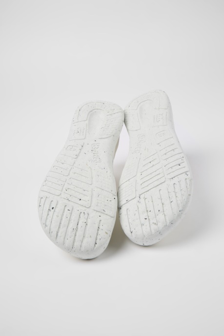 Peu Stadium White Textile Sneakers For Men Exclusive Camper AU