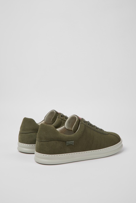 Exclusive Camper AU Runner Green Nubuck Sneakers For Men