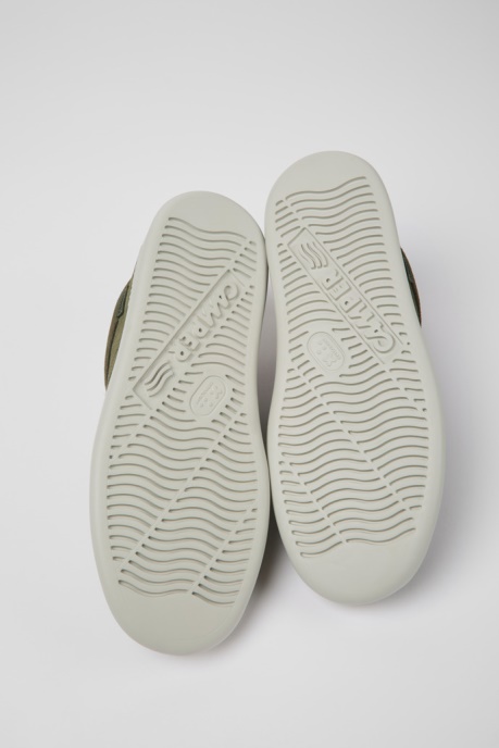 Exclusive Camper AU Runner Green Nubuck Sneakers For Men