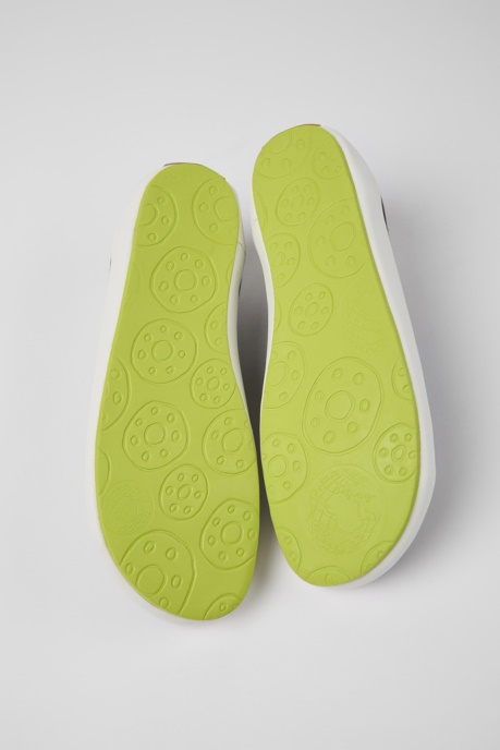 Peu Rambla Blue Textile Sneakers For Men Exclusive Camper AU