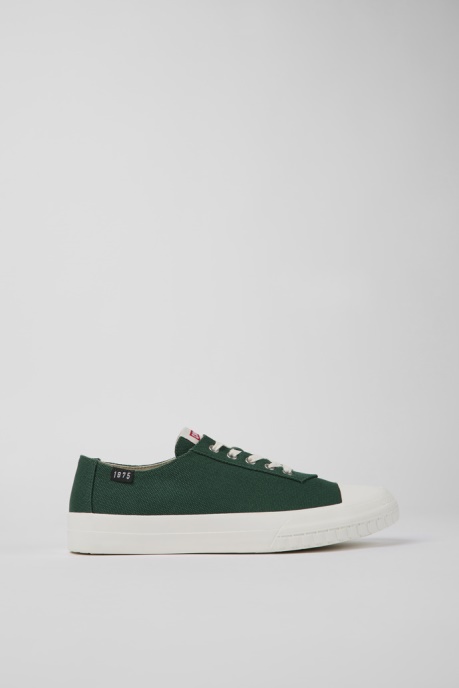 Design Camaleon Green Recycled Cotton Sneakers For Men Camper AU