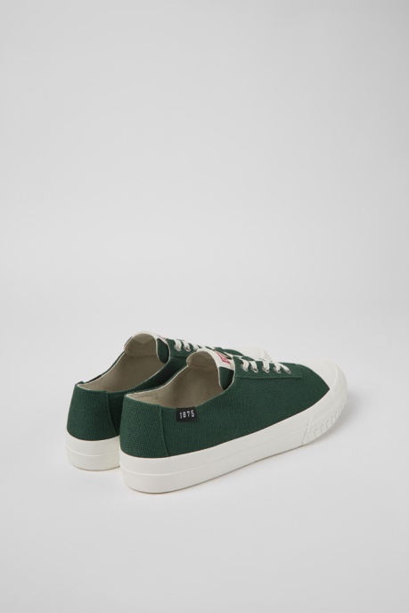 Design Camaleon Green Recycled Cotton Sneakers For Men Camper AU