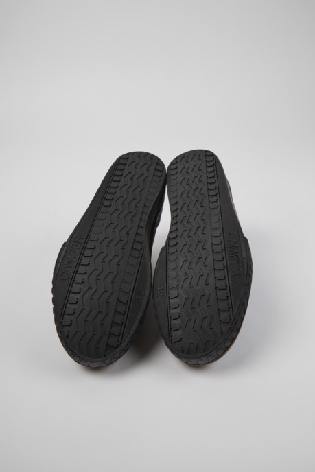 Camaleon Blue Recycled Cotton Sneakers For Men Camper AU New Arrivals