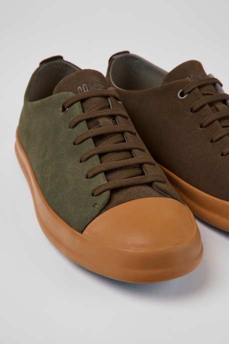 Camper AU Design Twins Multicolored Nubuck Shoes For Men