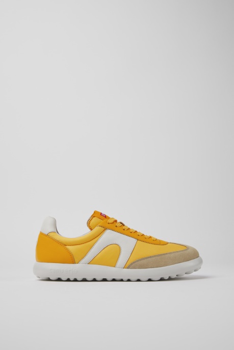 Pelotas Xlite Orange Textile And Leather Sneakers For Men Exclusive Camper AU