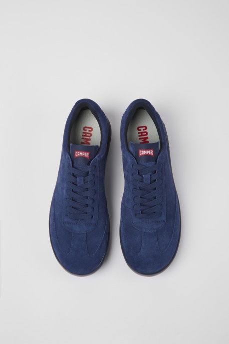 Exclusive Camper AU Pelotas Xlite Blue Nubuck Sneakers For Men