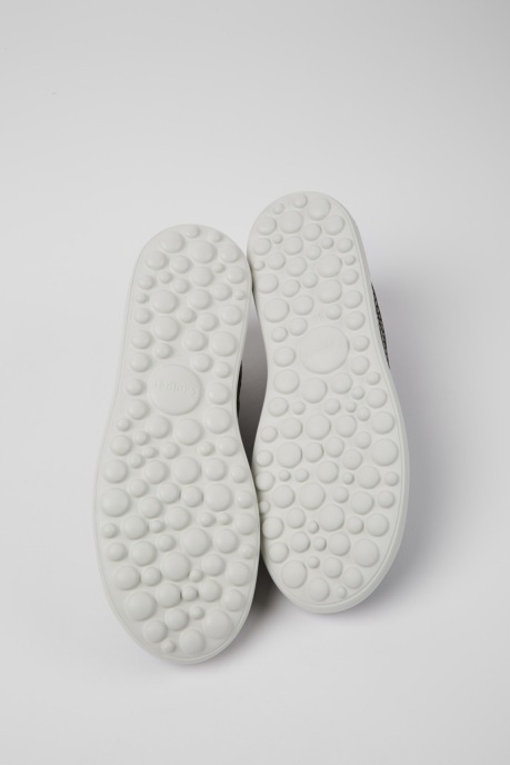 Design Pelotas Xlite Dark Gray Leather Sneakers For Men Camper AU