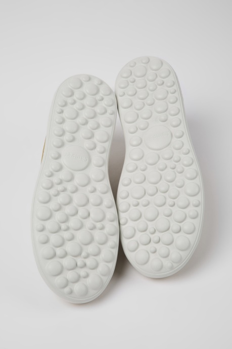 Pelotas Xlite Beige Leather Sneakers For Men Camper AU New Arrivals