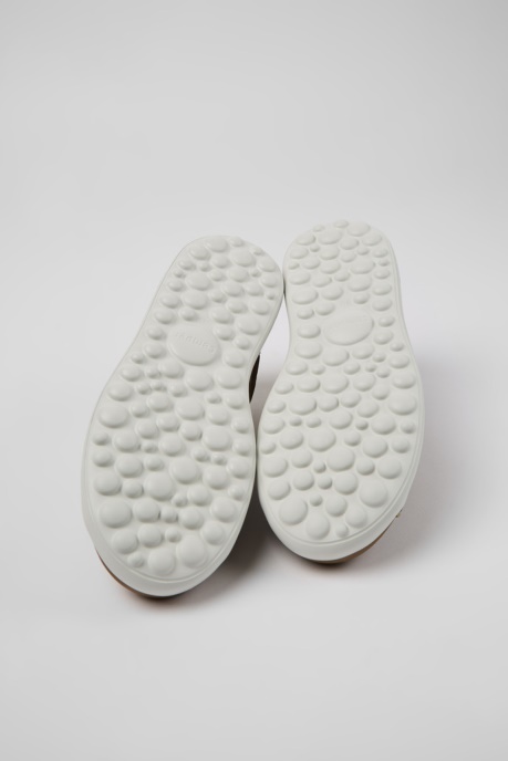 Exclusive Camper AU Pelotas Xlite Brown Leather Sneakers For Men