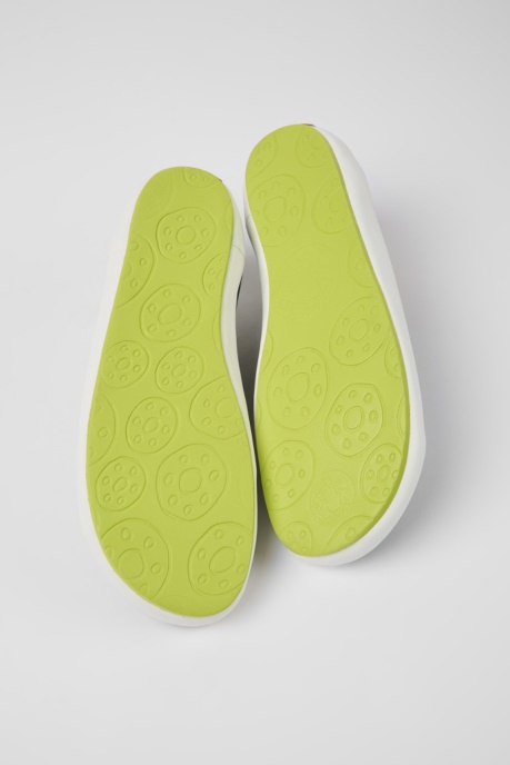 Design Peu Rambla Green Textile Sneakers For Men Camper AU