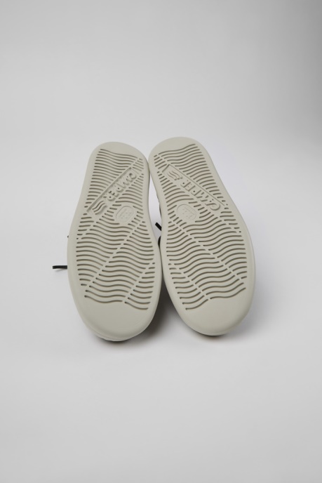 Camper AU Design Runner Green Textile Sneakers For Men