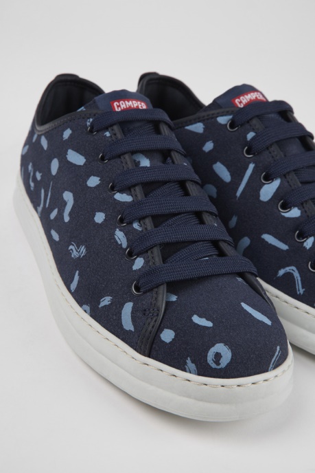 Runner Multicolored Nubuck And Leather Sneakers For Men Exclusive Camper AU