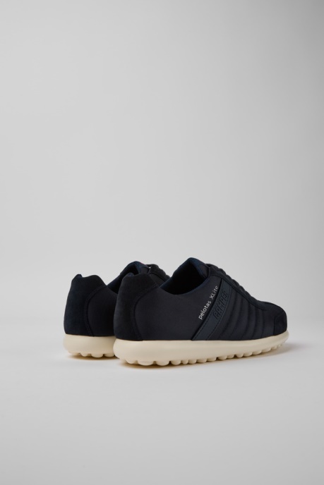Camper AU Design Pelotas Xlite Navy Textile And Nubuck Shoes For Men