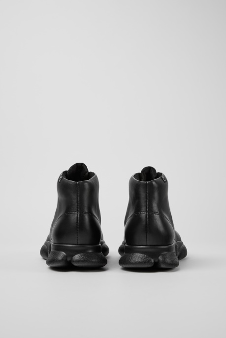 Karst Black Leather Sneakers For Men Camper AU New Arrivals