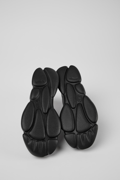 Karst Black Leather Sneakers For Men Camper AU New Arrivals