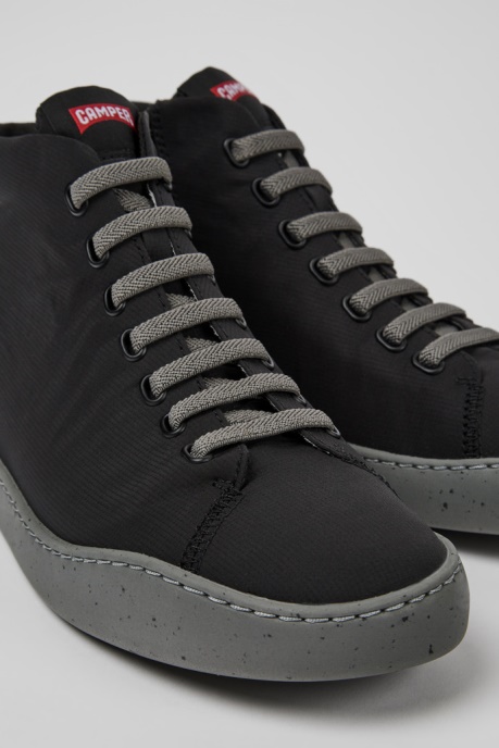 Exclusive Camper AU Peu Touring Black Recycled Pet Sneakers For Men