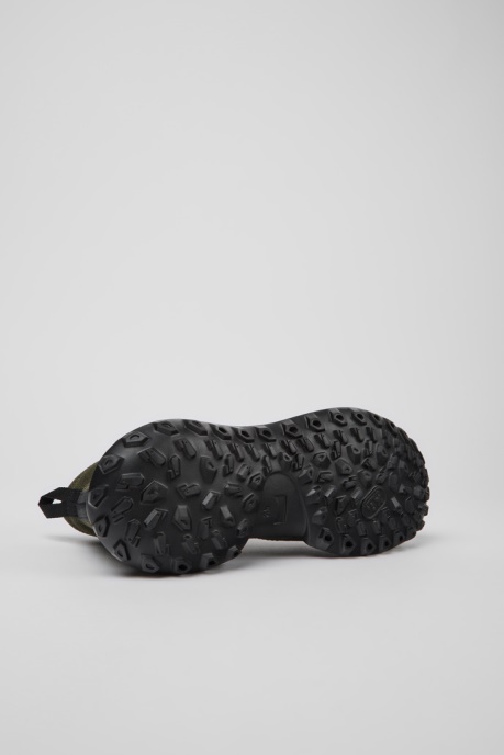 Exclusive Camper AU Crclr Gore-Tex Green Nubuck And Textile Ankle Boots For Men