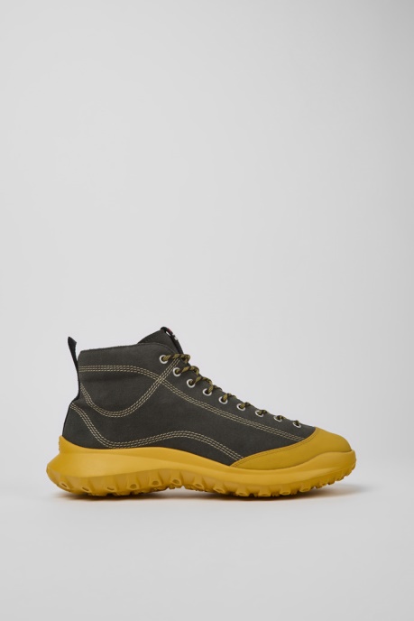 Design Crclr Gore-Tex Gray And Yellow Nubuck Ankle Boots For Men Camper AU