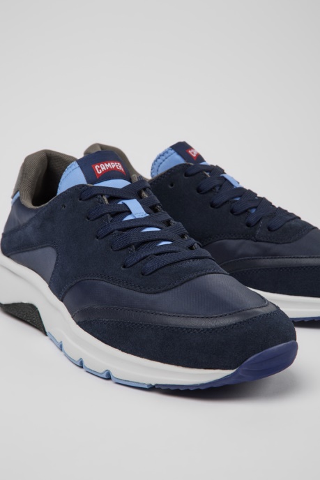 Drift Multicolored Textile And Nubuck Sneakers For Men Camper AU New Arrivals