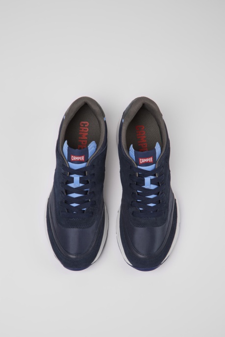 Drift Multicolored Textile And Nubuck Sneakers For Men Camper AU New Arrivals