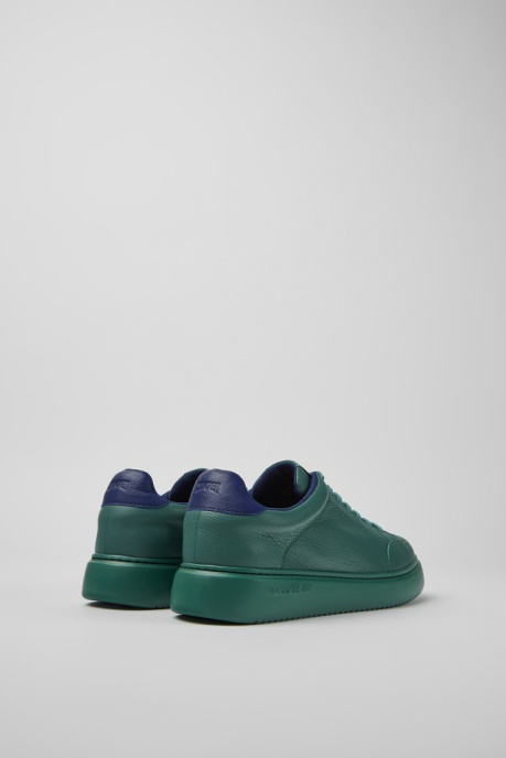 Exclusive Camper AU Runner K21 Green Leather Sneakers For Men